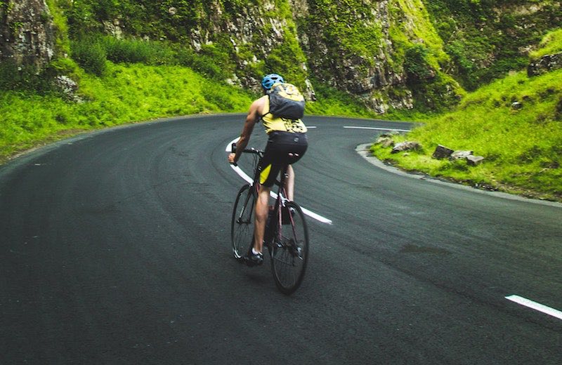 Gravel Bike auf der Straße