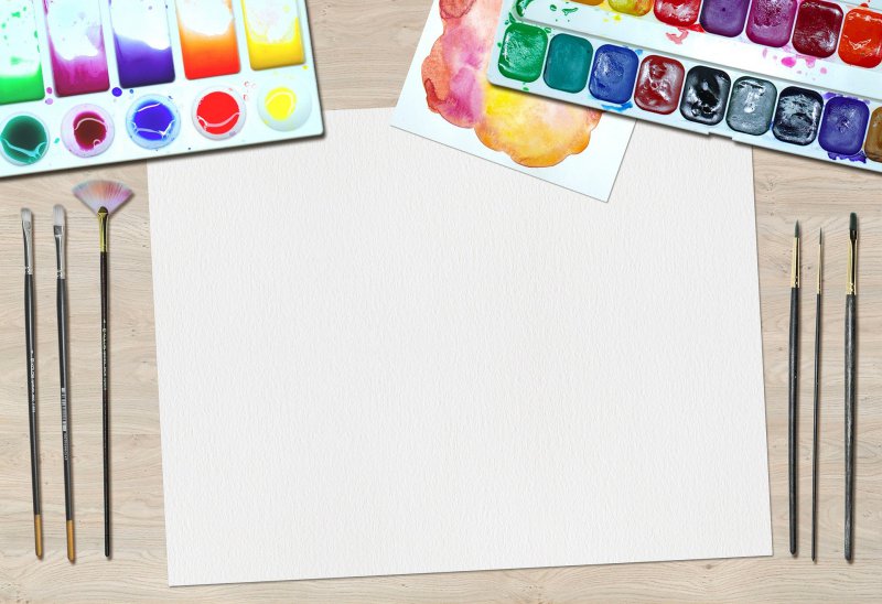 Aquarellpapier für Anfänger