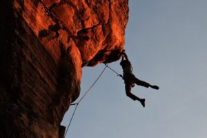 Aufbewahrung für Kletterseile