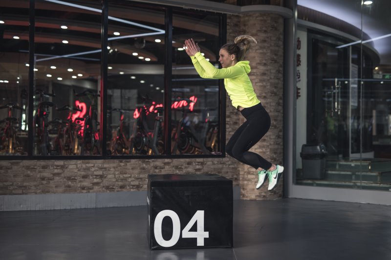 Sprungtraining mit der Springbox