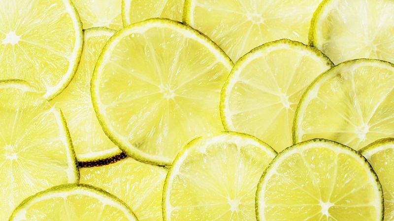 Frische Zitronen mit Vitamin C