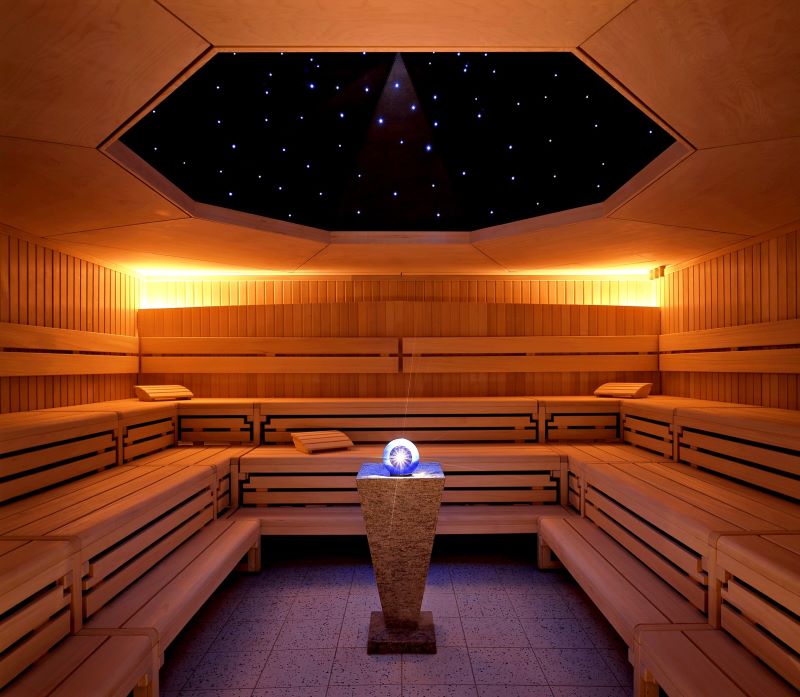 Murano-Sauna in Blankenese